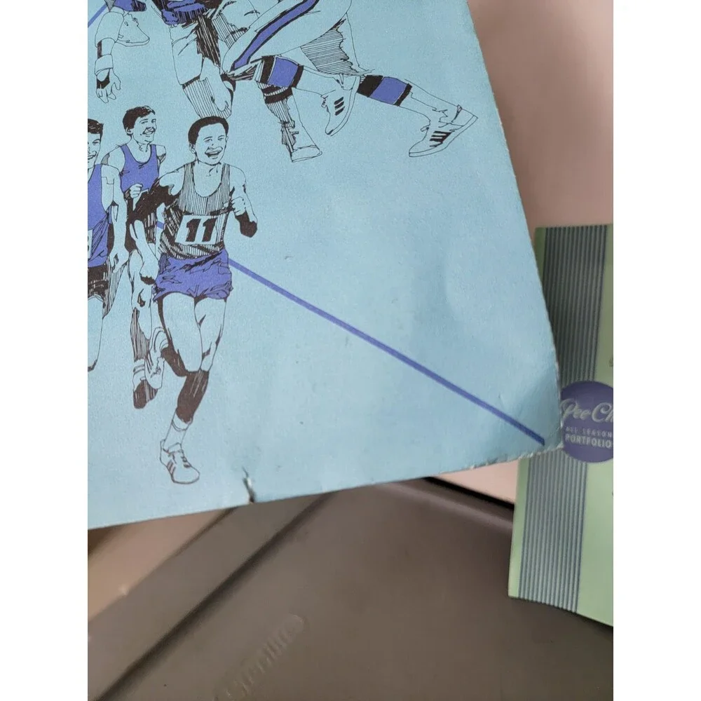 Lot Of 3 Peechee Folders Retro Style From 2008 & 2013 School Organization